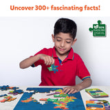 Skillmatics India Map Puzzle - 70 Pieces, Educational Toy For Learning 300+ Facts About India, Gifts For Ages 6 To 12, Kid