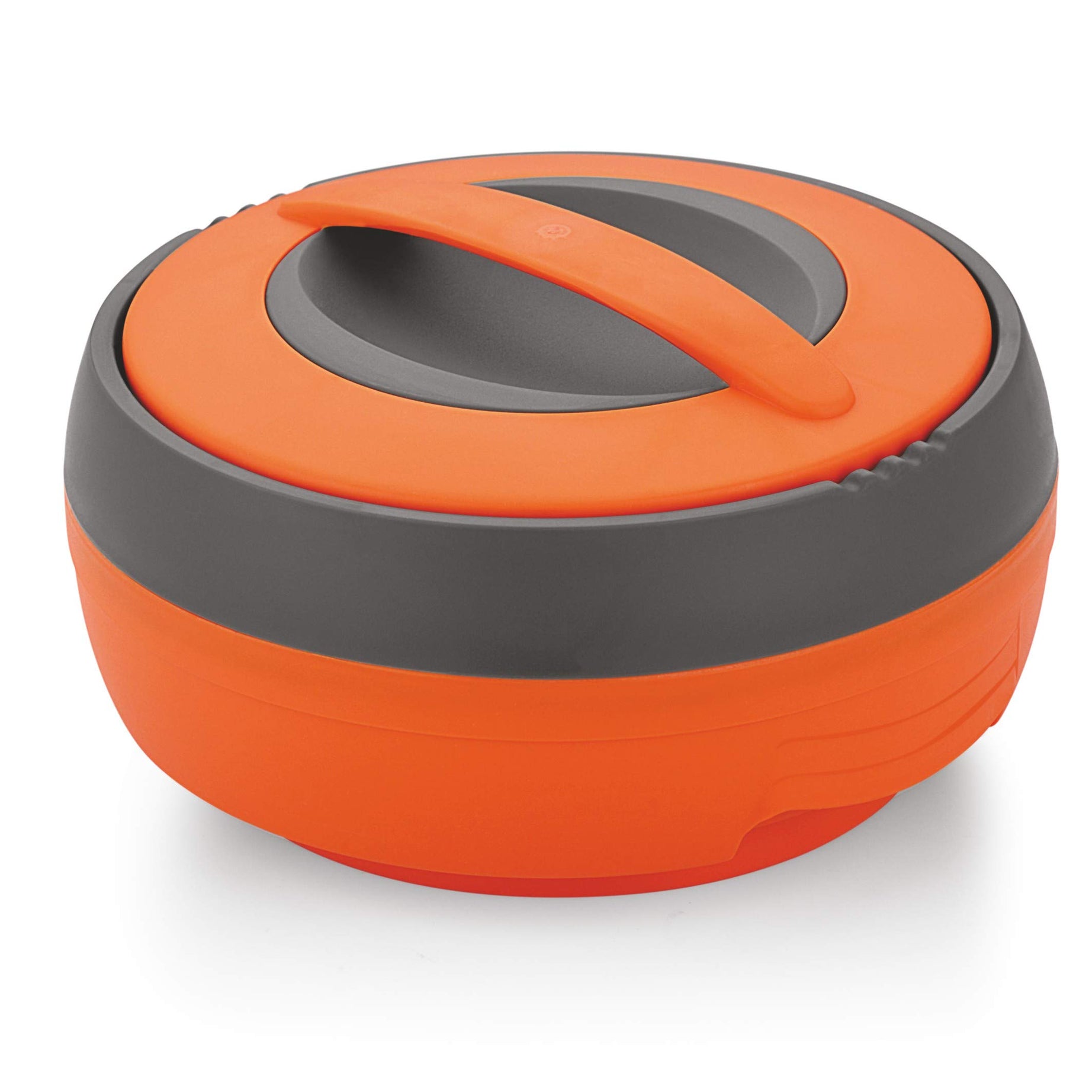 Asian Cosmos Inner Steel Casserole, 2500 ml, Orange|PU Insulated| BPA Free | Odour Proof| Food Grade | Easy to Carry | Easy to Store | Ideal for Chapatti | Roti | Serving Casserole