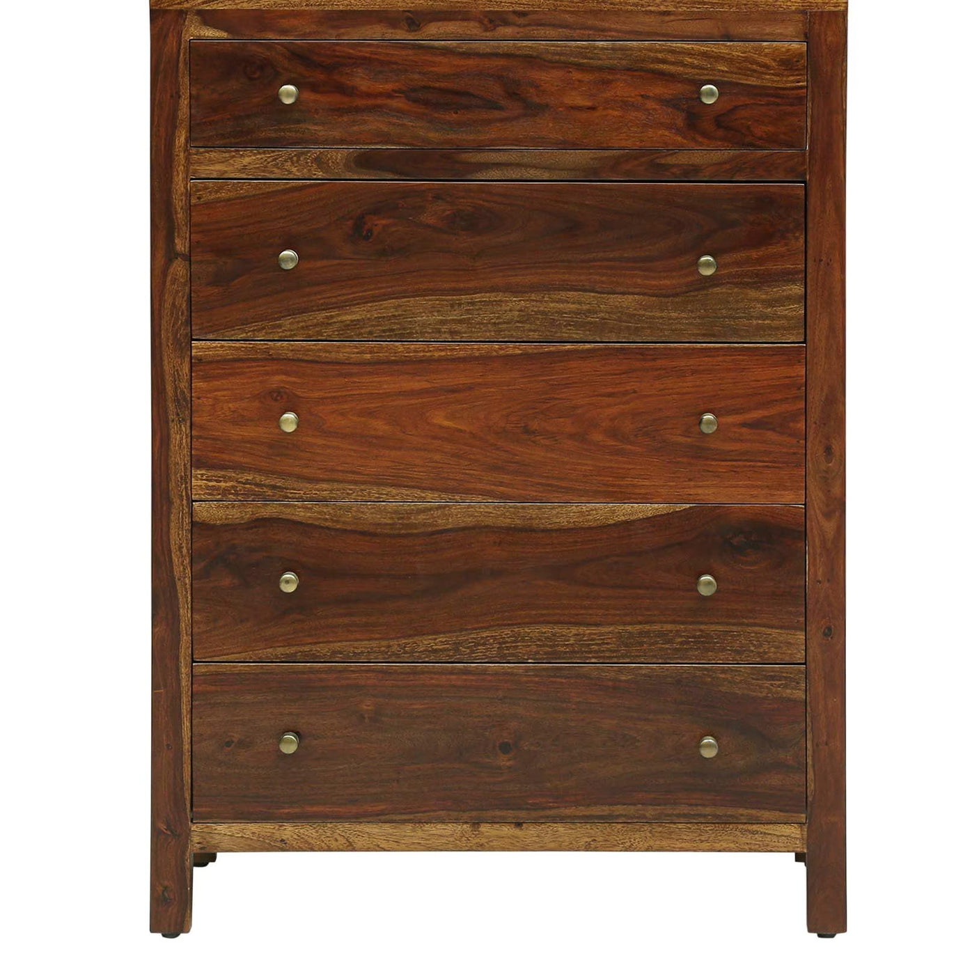 MADE WOOD Solid Wood Chest of Drawers in Provincial Teak Finish