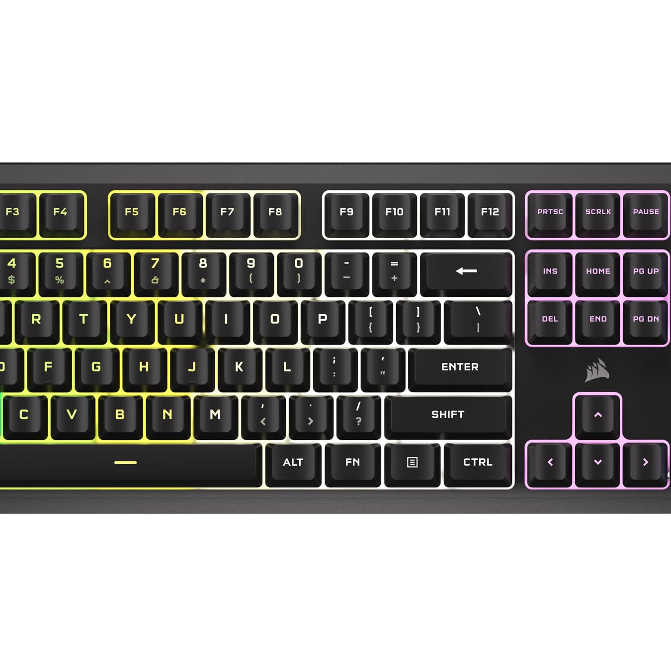 Corsair K55 Core RGB Gaming Keyboard - USB-A, Black