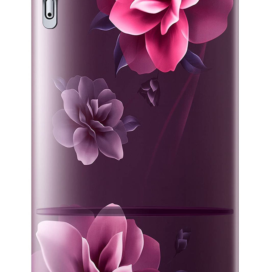 Samsung 246L 3 Star Inverter Direct-Cool Single Door Refrigerator Appliance (RR26C3893CR/HL,Camellia Purple) Base Stand Drawer 2023 Model