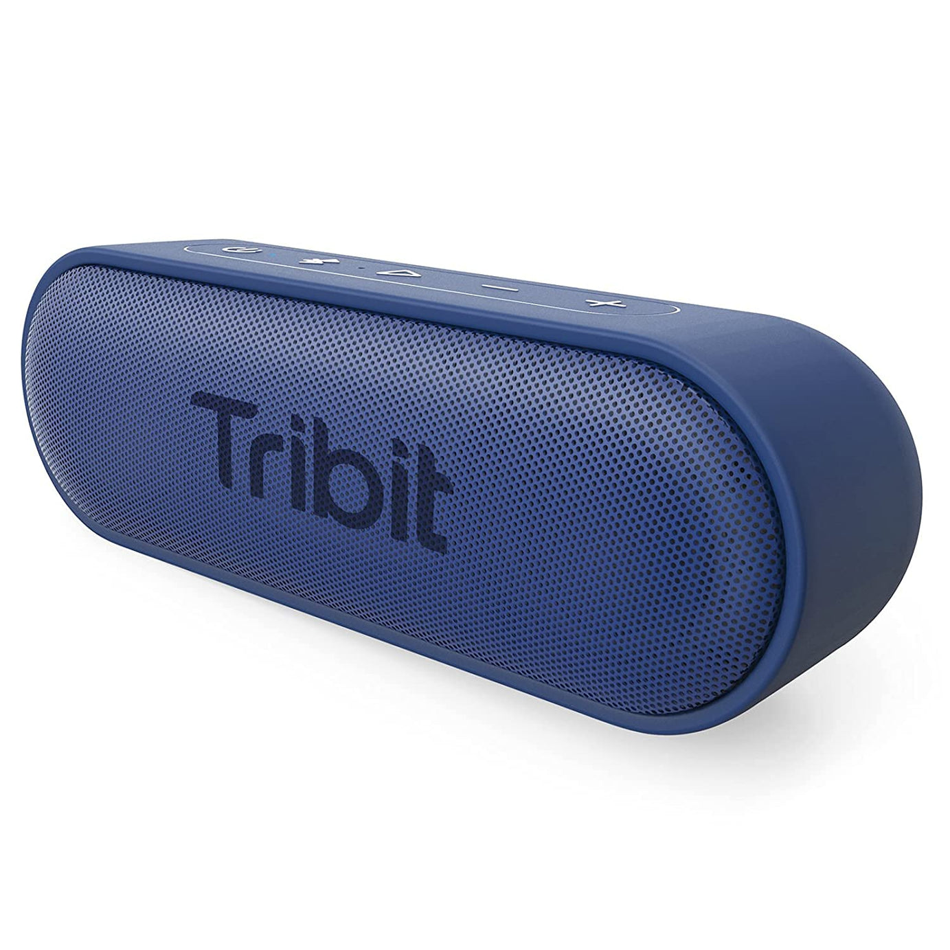 Tribit [Upgraded Version] XSound Go Wireless Bluetooth 5.0 Speakers with Loud Stereo Sound & Rich Bass 16W,24H Playtime,100 ft Bluetooth Range,Outdoor Lightweight IPX7 Waterproof,Built-in Mic (Blue)