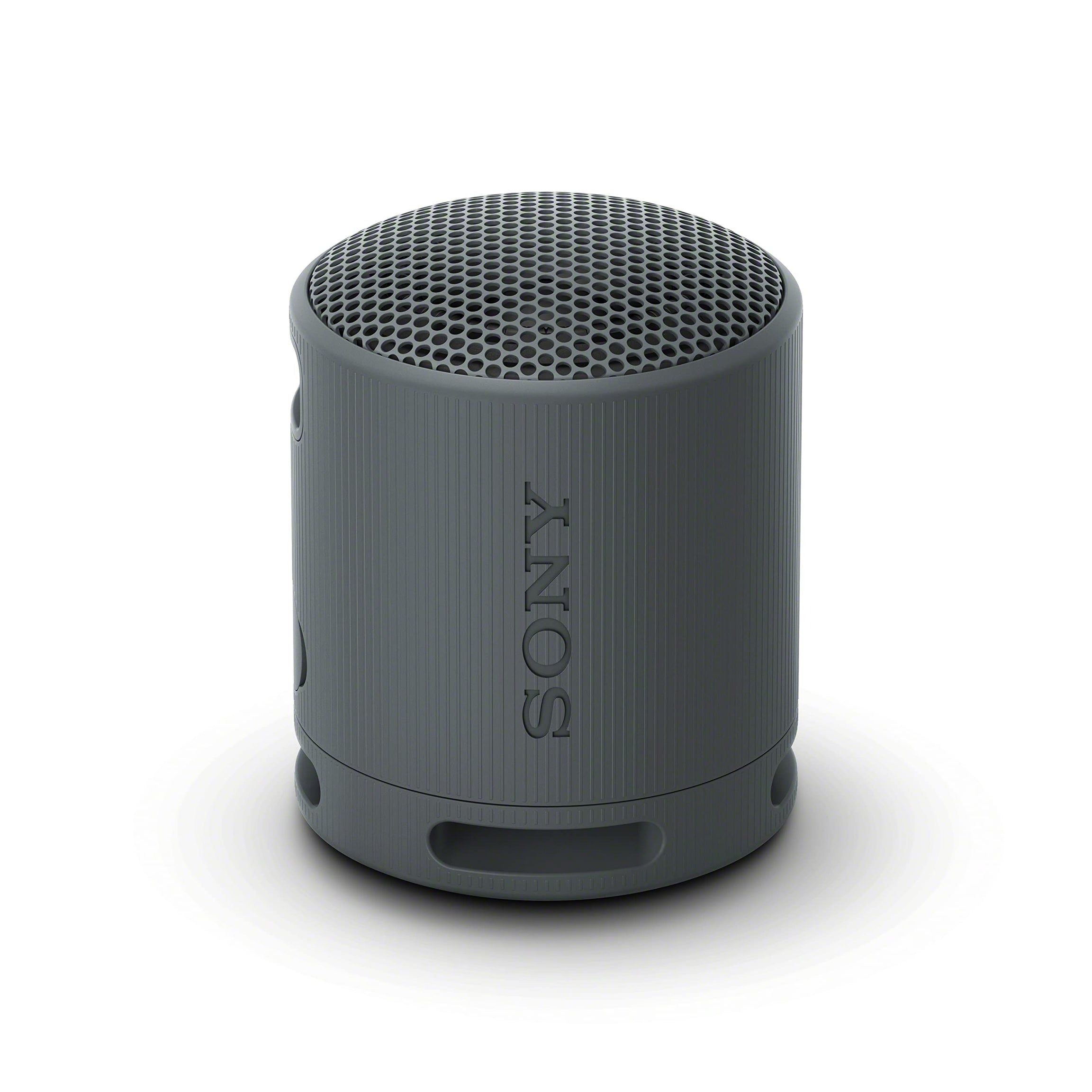 Sony SRS-XB100 Wireless Bluetooth Portable Lightweight Super-Compact Travel Speaker, Extra-Durable IP67 Waterproof & Dustproof, 16 Hrs Batt, Versatile Strap, Extra Bass & Hands-Free Calling-Black