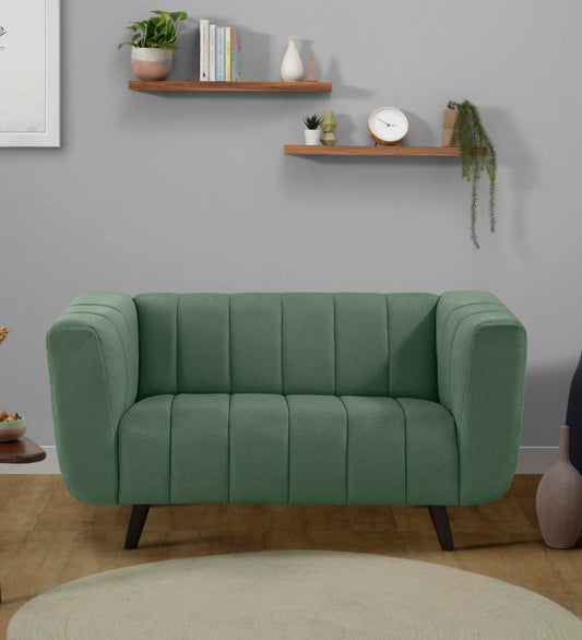 Sleepyhead Kiki - 2 Seater Sofa (Fabric, Sapling Green) 2-Person Sofa