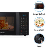 Samsung 21L, Convection Microwave Oven with Triple Distribution System(CE73JD-B1/XTL, Black, 10 Yr warranty, Gift for Every Occasion)