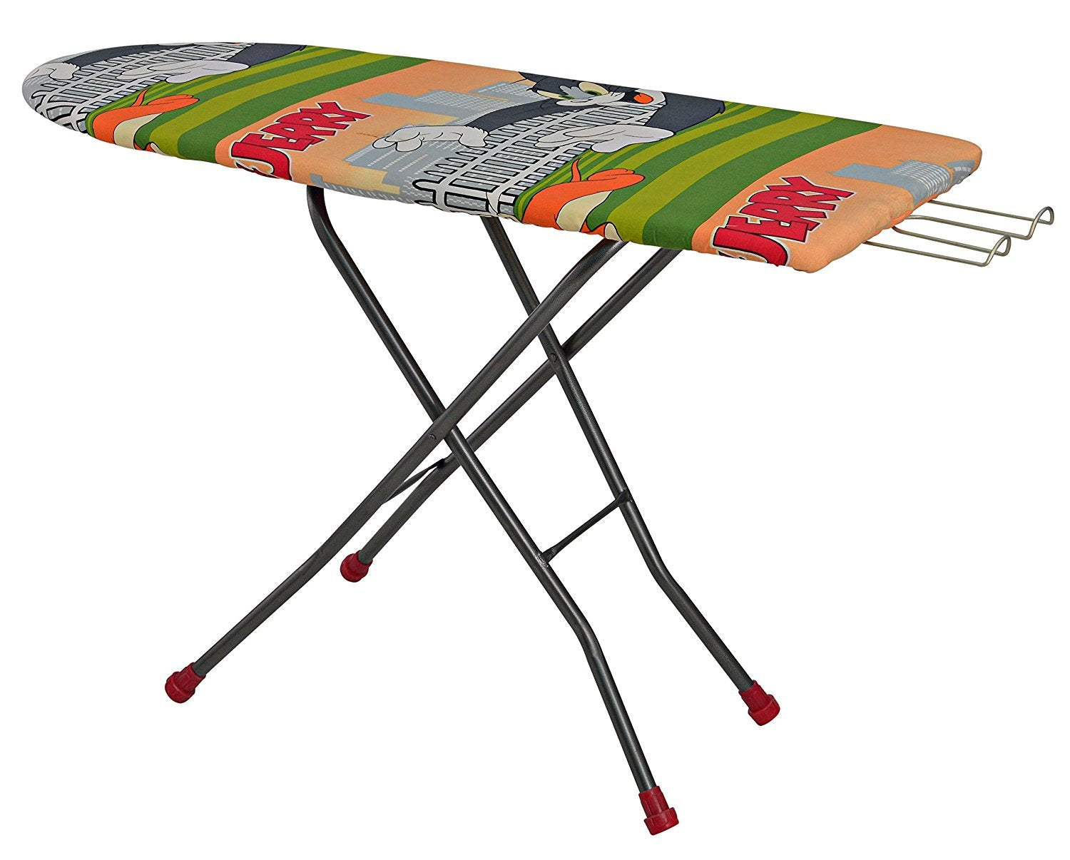 Parasnath Heavy Duty Folding Ironing Board Table 18" X 48" (Colour May Vary, Multi-Color)