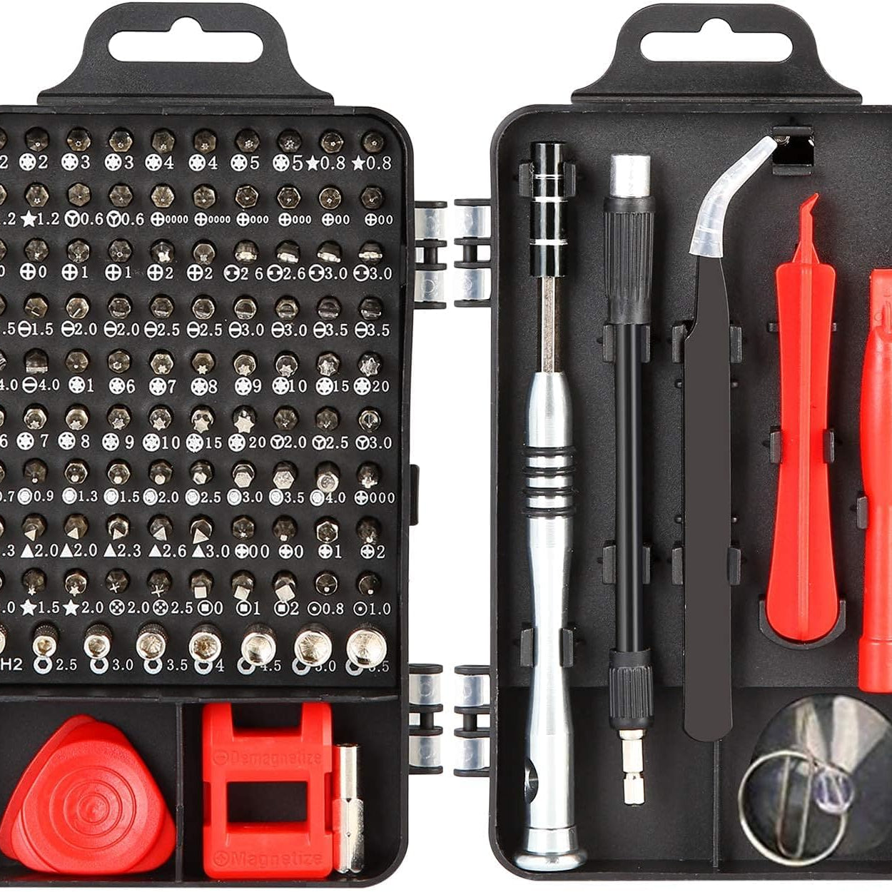 Xool Latest PC Repair Screwdriver Set, 112 in 1 Professional Precision Screwdriver Set, Multi-Function Magnetic Repair Computer Tool Kit For Mobiles/Tablets/Glasses/Laptop/PC (112pcs in 1)