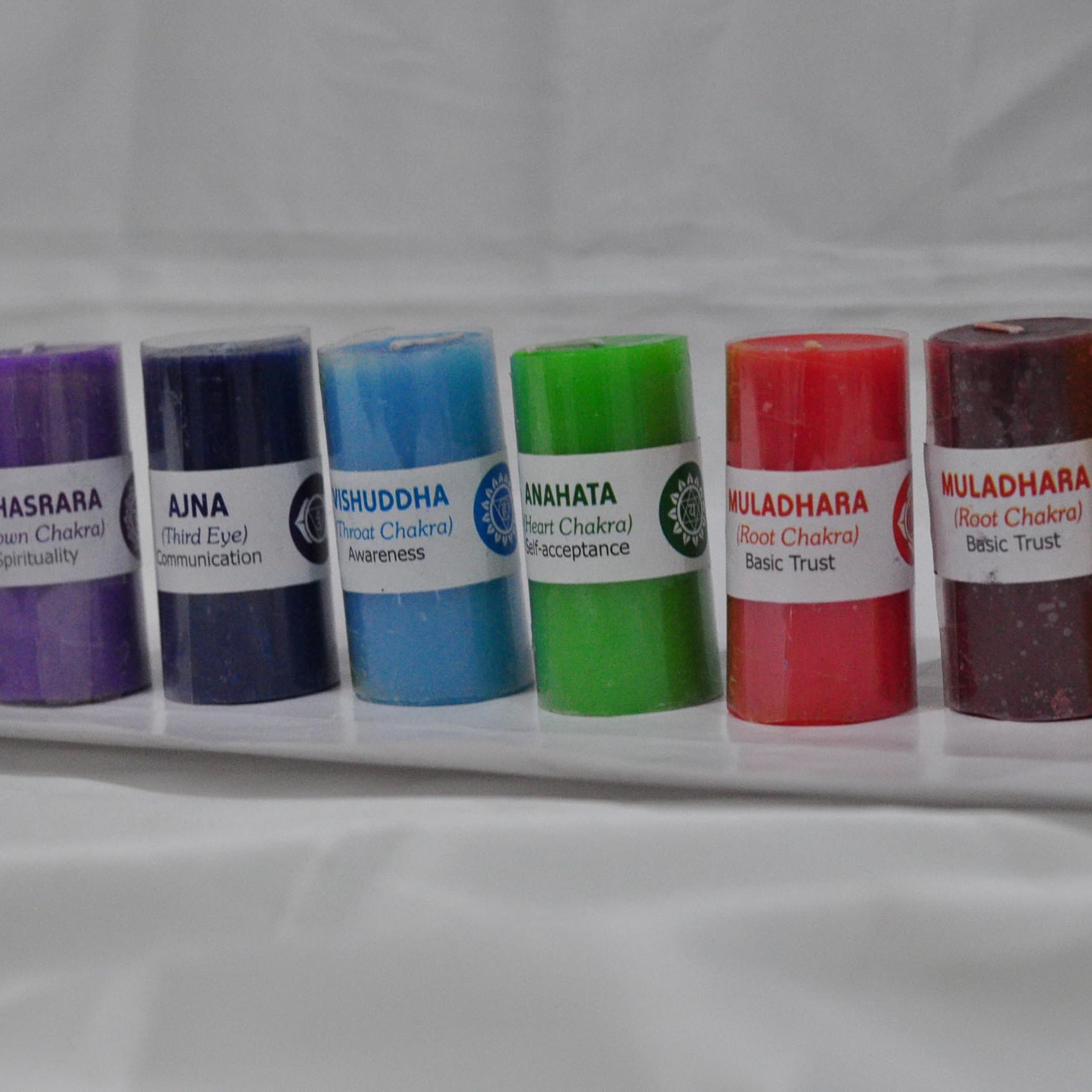 AphroSol Luxury Fragrances Aromatherapy Collection Scented Chakras Candles