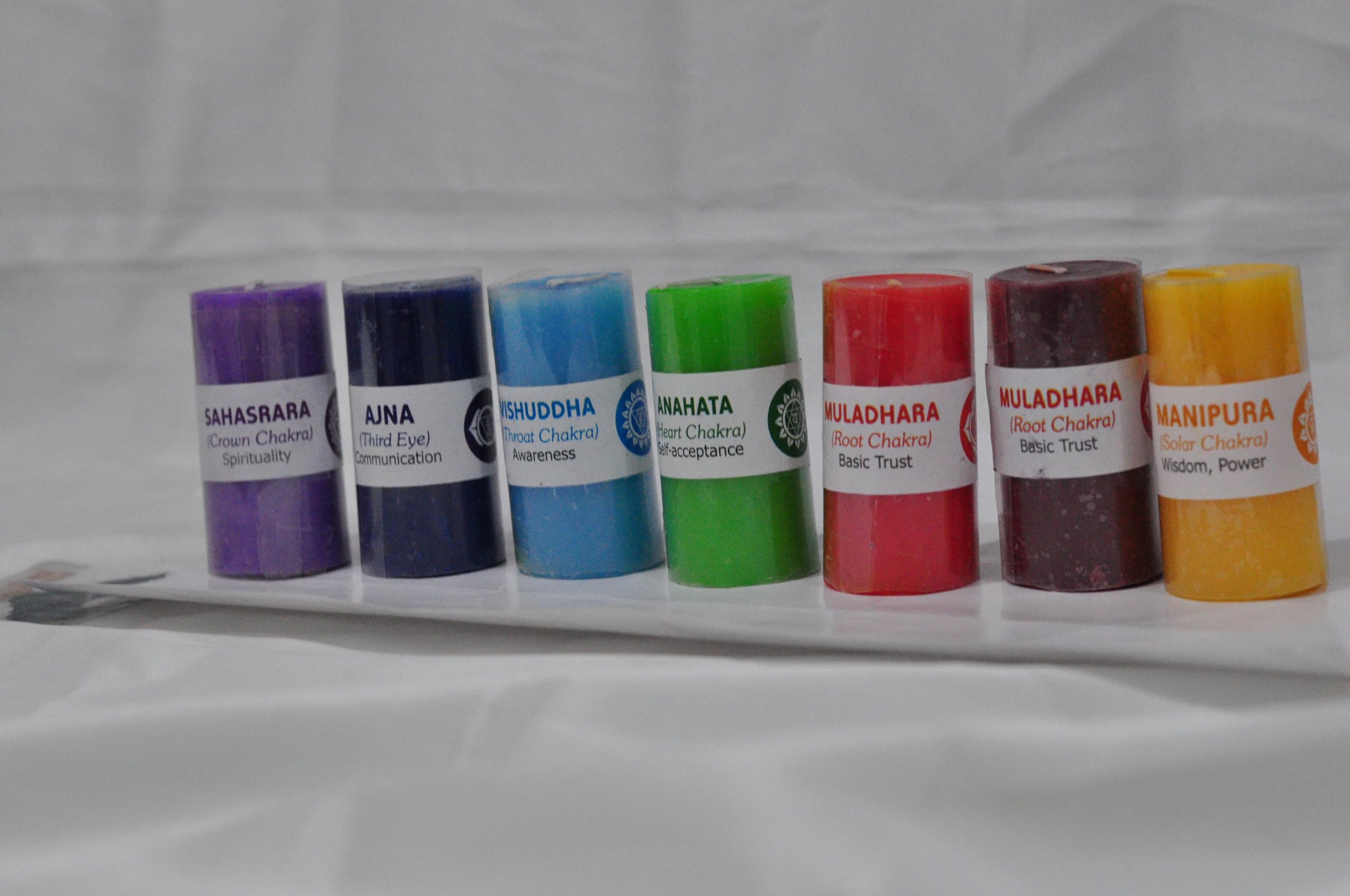 AphroSol Luxury Fragrances Aromatherapy Collection Scented Chakras Candles