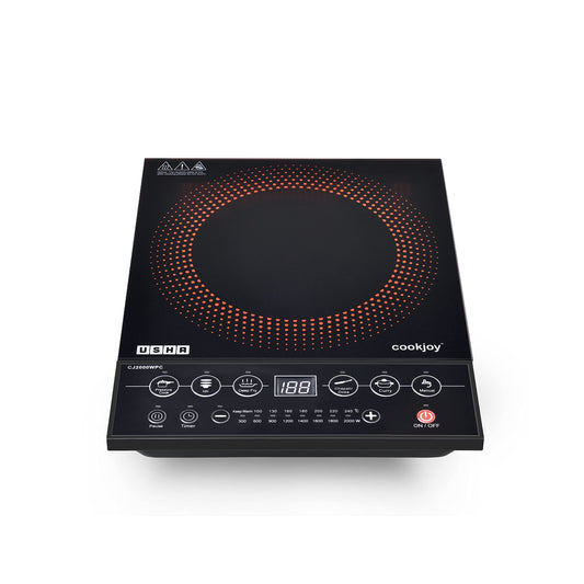 Usha Cookjoy (CJ2000WPC) 2000 Watt Induction Cooktop (Black), Sealed