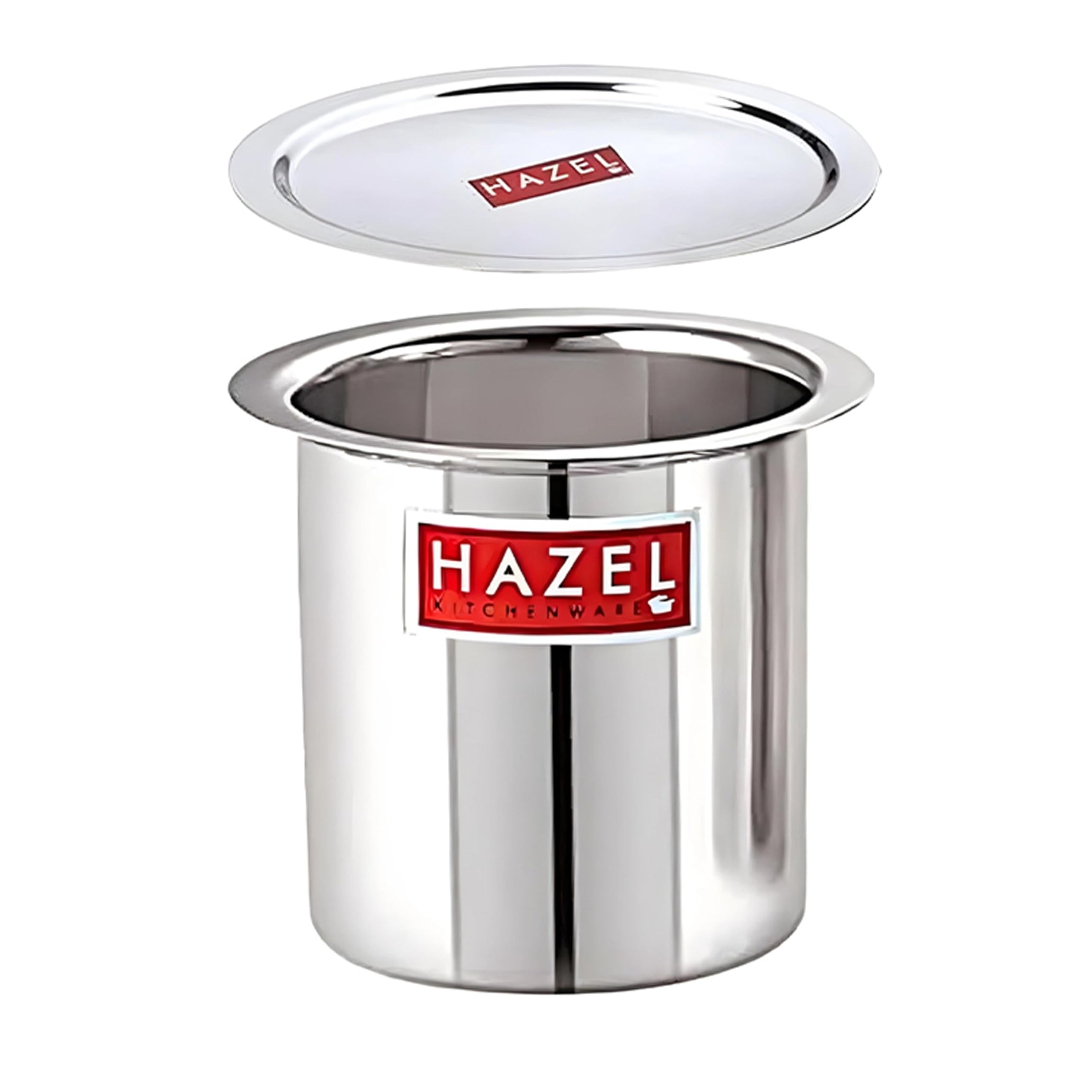 HAZEL Steel Milk Pot with Lid | 900 ml Stainless Steel Milk Boiler Container | Milk Boiling Vessel Gunj for Kitchen