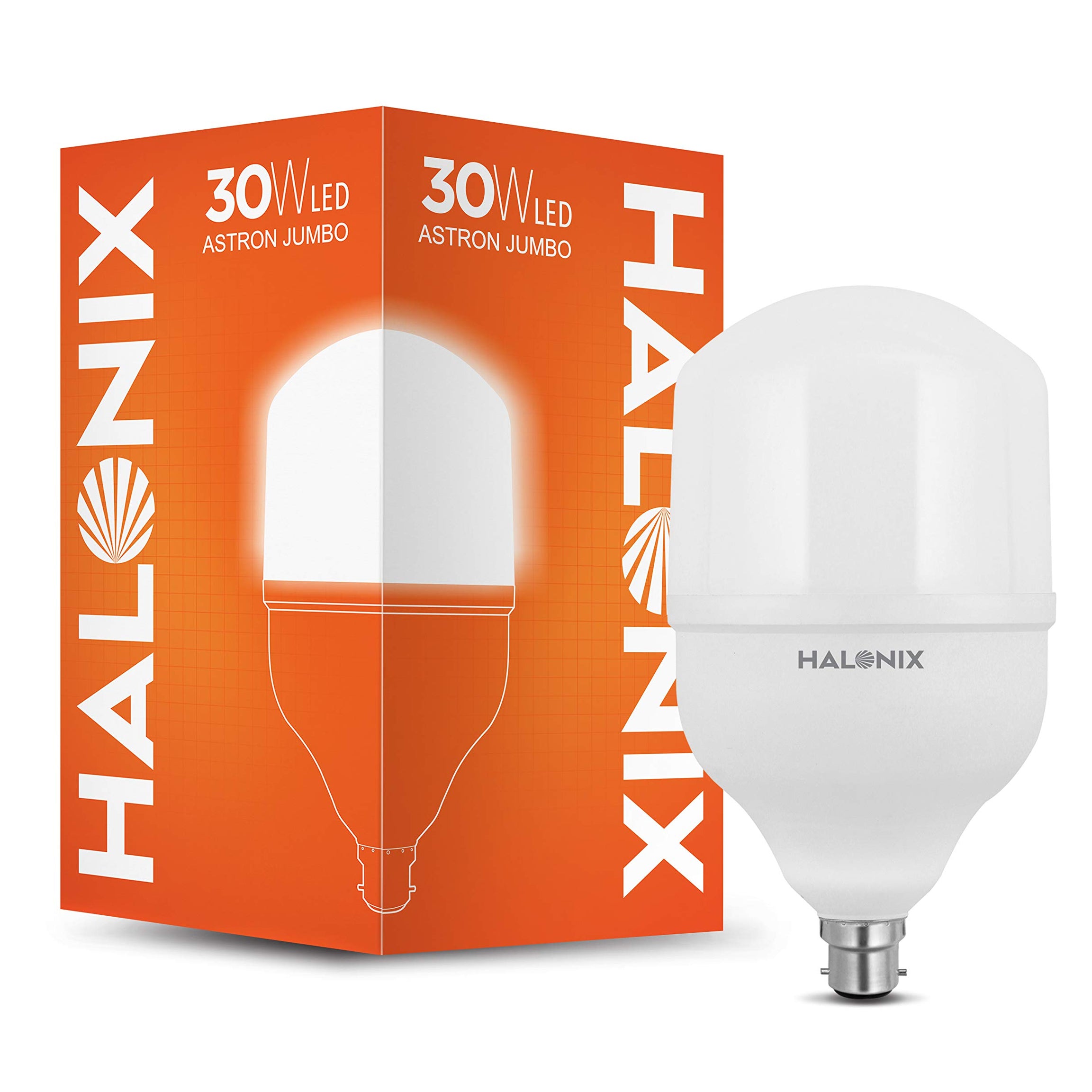 Halonix 30W B22D Led Cool White Bulb, Pack Of 1, (F2Mnd6Np9000000)