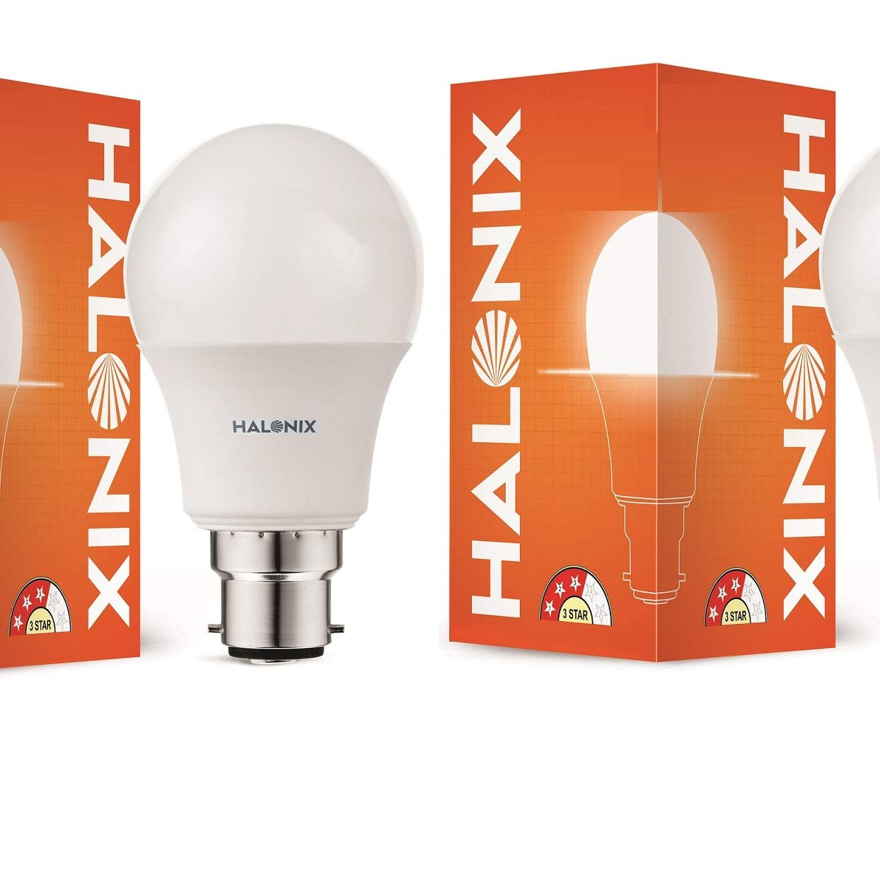 Halonix ASTRON B22 2.9-Watt LED Bulb (Cool White) - Pack of 2