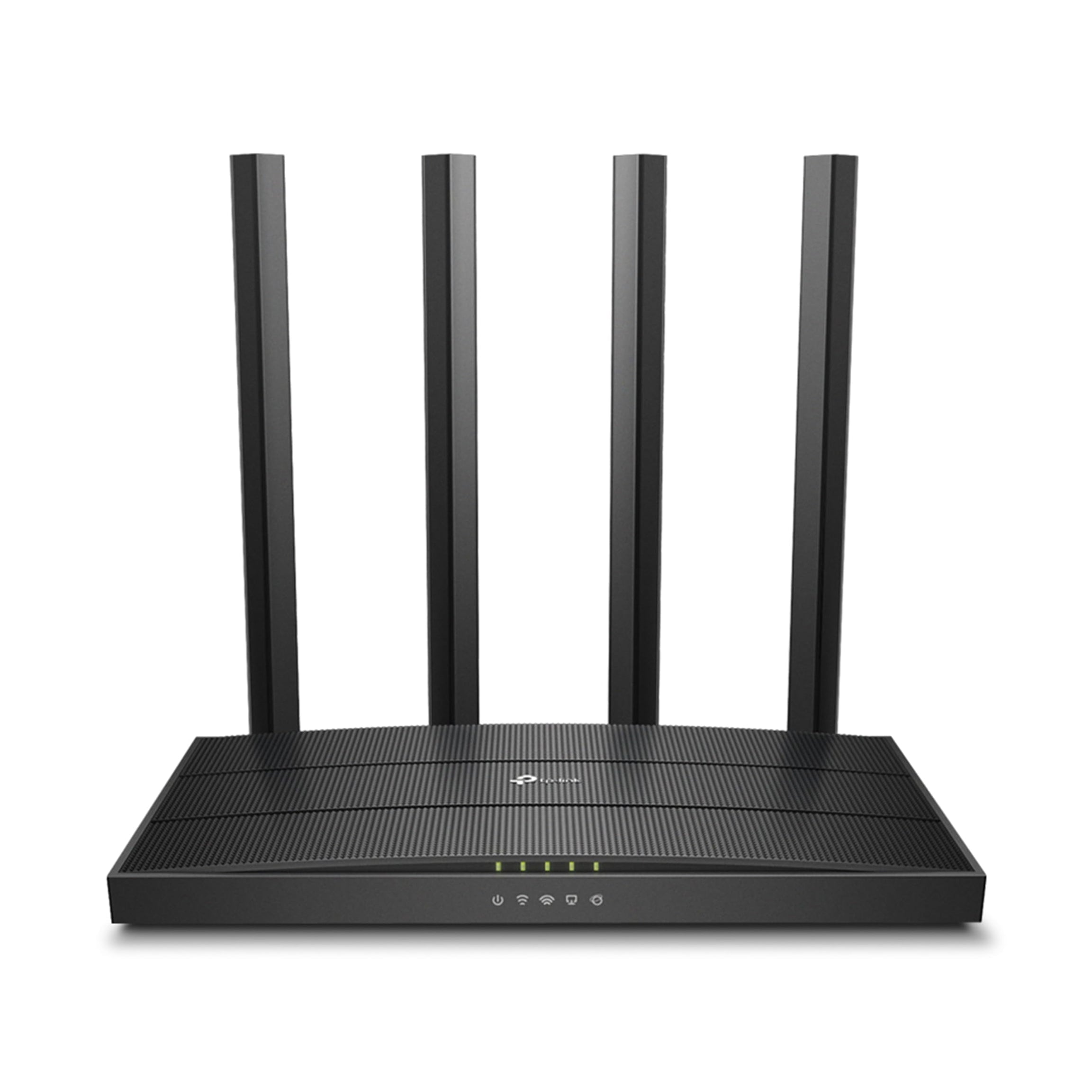 TP-Link Archer AC1200 Archer C6 Wi-Fi Speed Up to 867 Mbps/5 GHz + 400Mbps/2.4 GHz, 5 Gigabit Ports, 4 External Antennas, MU-MIMO, Dual Band, WiFi Coverage with Access Point Mode, Black