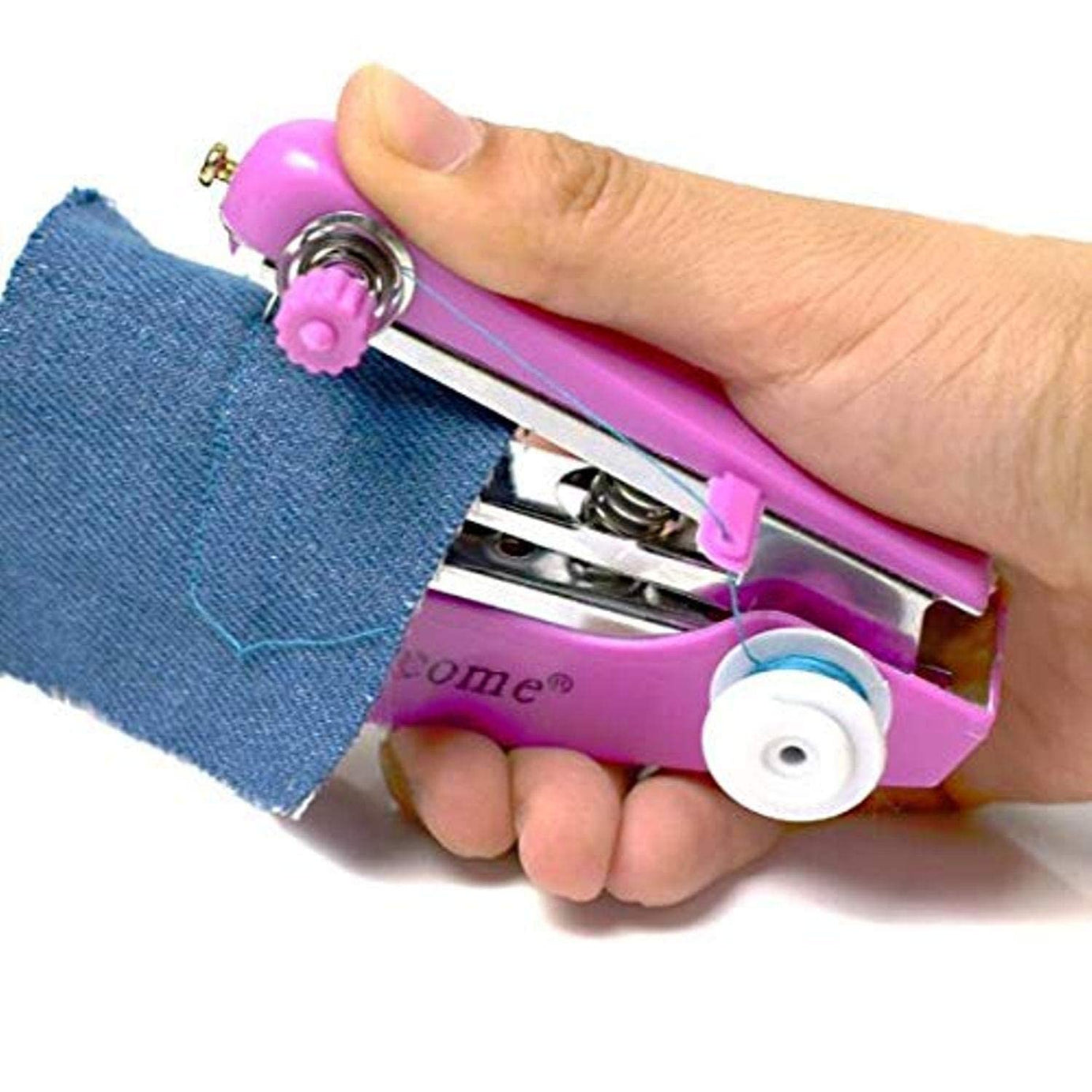 SHREE HANS CREATION Sewing/Silai Machine Stitching Tailoring Machine for Garment Cloth Home Household Hand-Operated Menual Stapler Size,Sewing Tool Repairing Accessories Multi colour