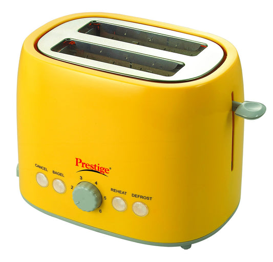 Prestige Pptpky 850-Watt Pop-Up Toaster, Yellow - 850 Watts