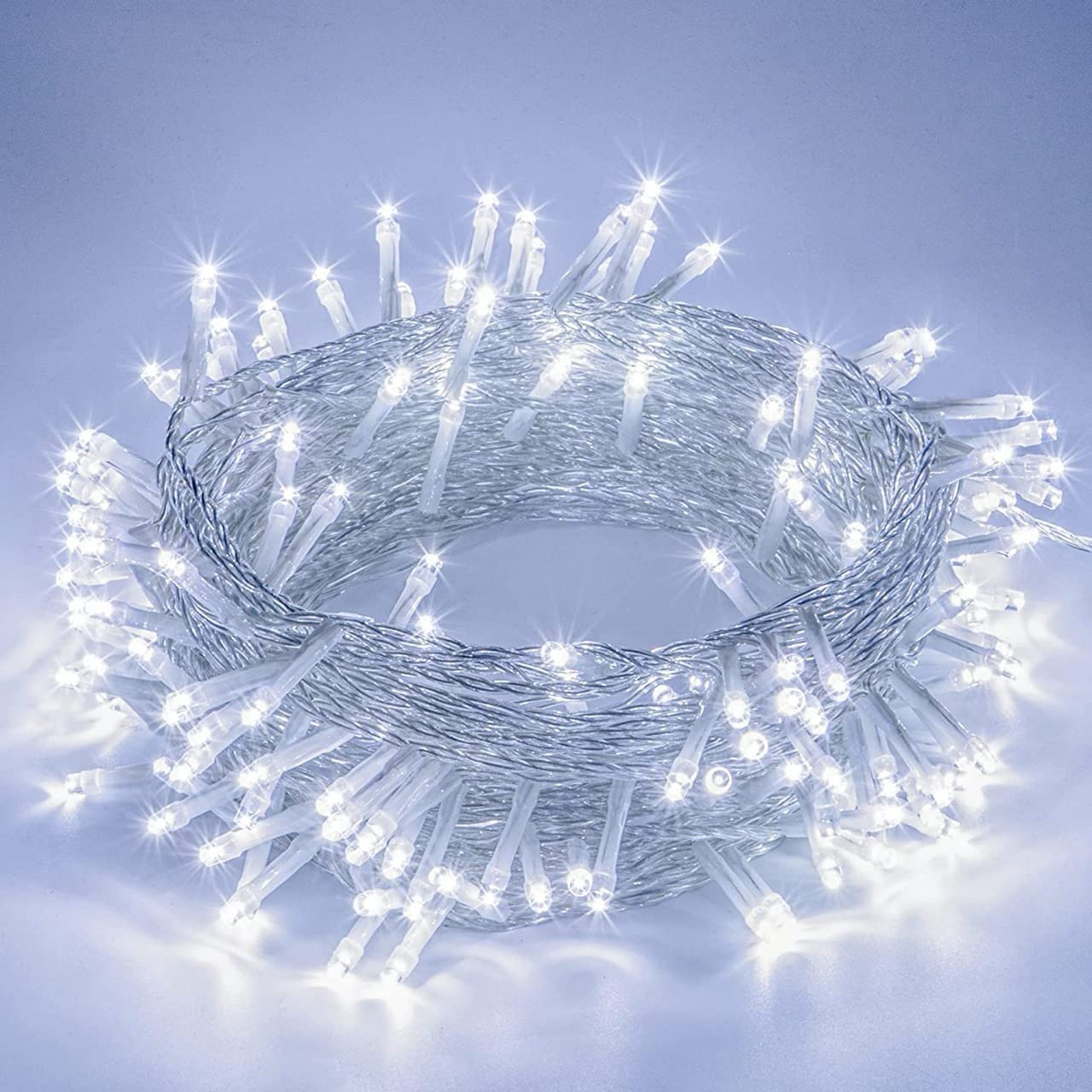 Lexton String Light 10 meter | 360 Degree Light in Led Bulbs | 40 Led Lights Bulbs | White | Plug Sourced | String Light for Home Decoration, Party, Occasionally Décor | Pack of 1 |