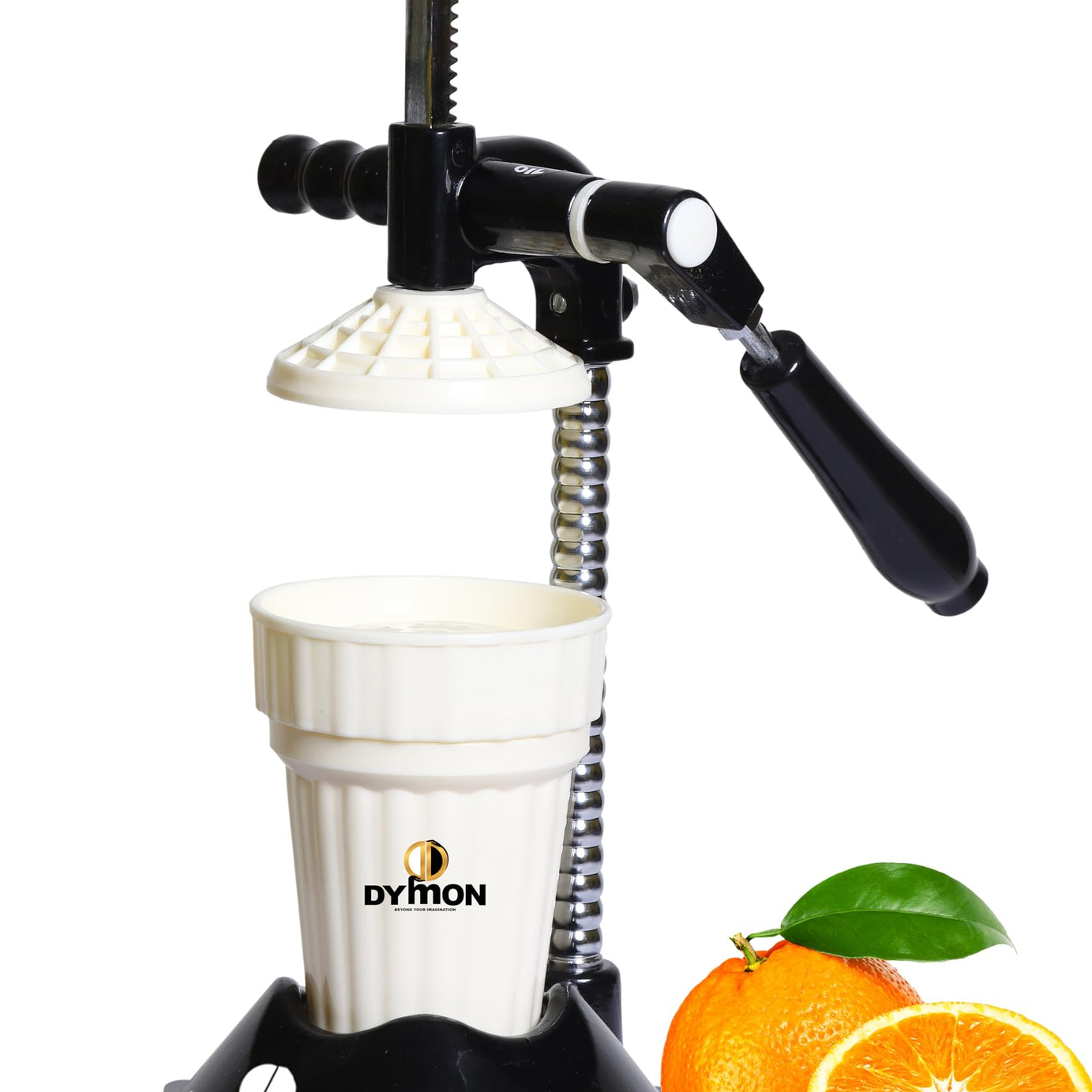 DYMON® German Class Portable hand press juicer with Food Grade Material/For Fresh Juice Like Orange, Pomegranate, Lemon, Grapefruits., Citrus Juicer/Manual juicer/Heavy Duty juicer (US-2001)