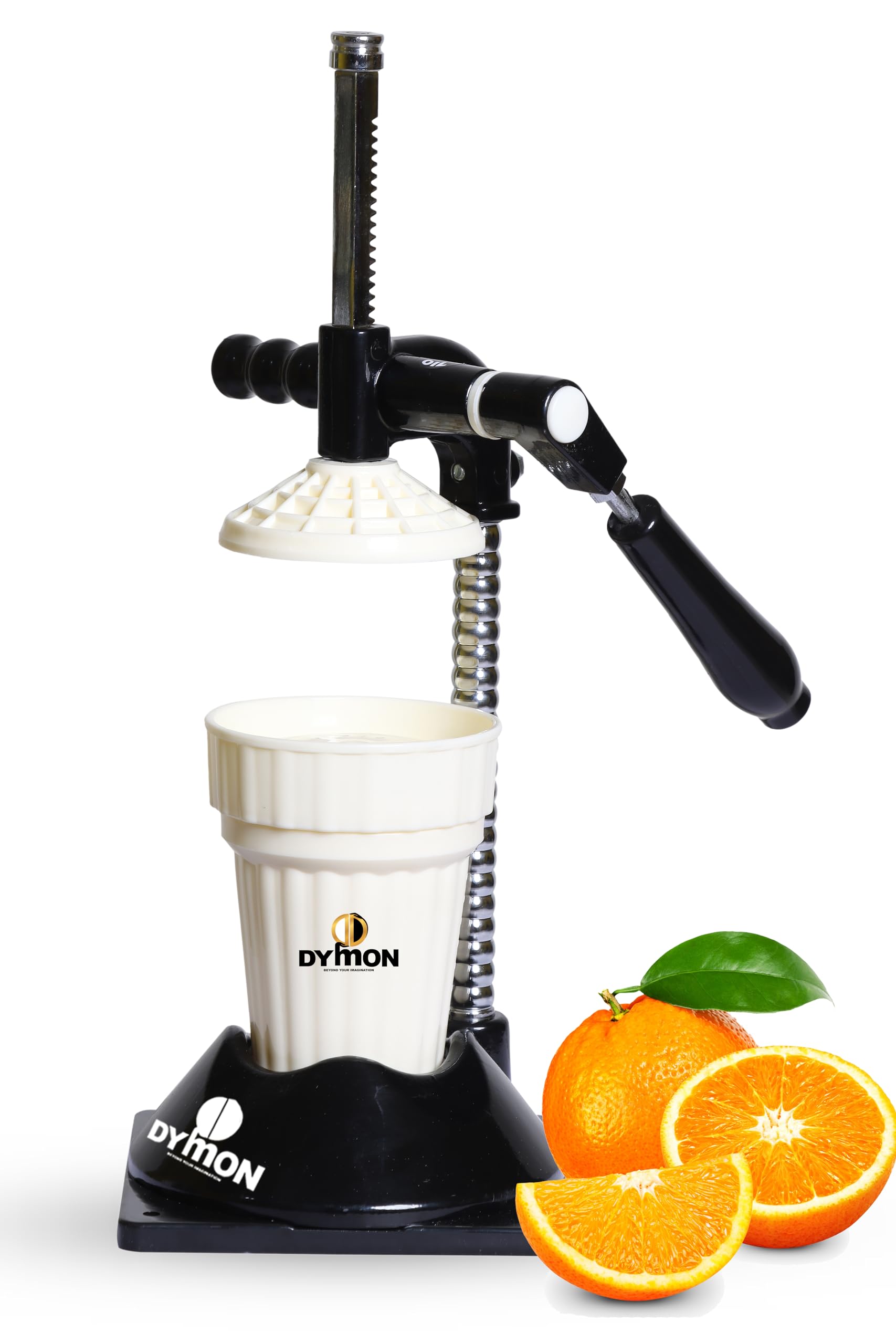 DYMON® German Class Portable hand press juicer with Food Grade Material/For Fresh Juice Like Orange, Pomegranate, Lemon, Grapefruits., Citrus Juicer/Manual juicer/Heavy Duty juicer (US-2001)