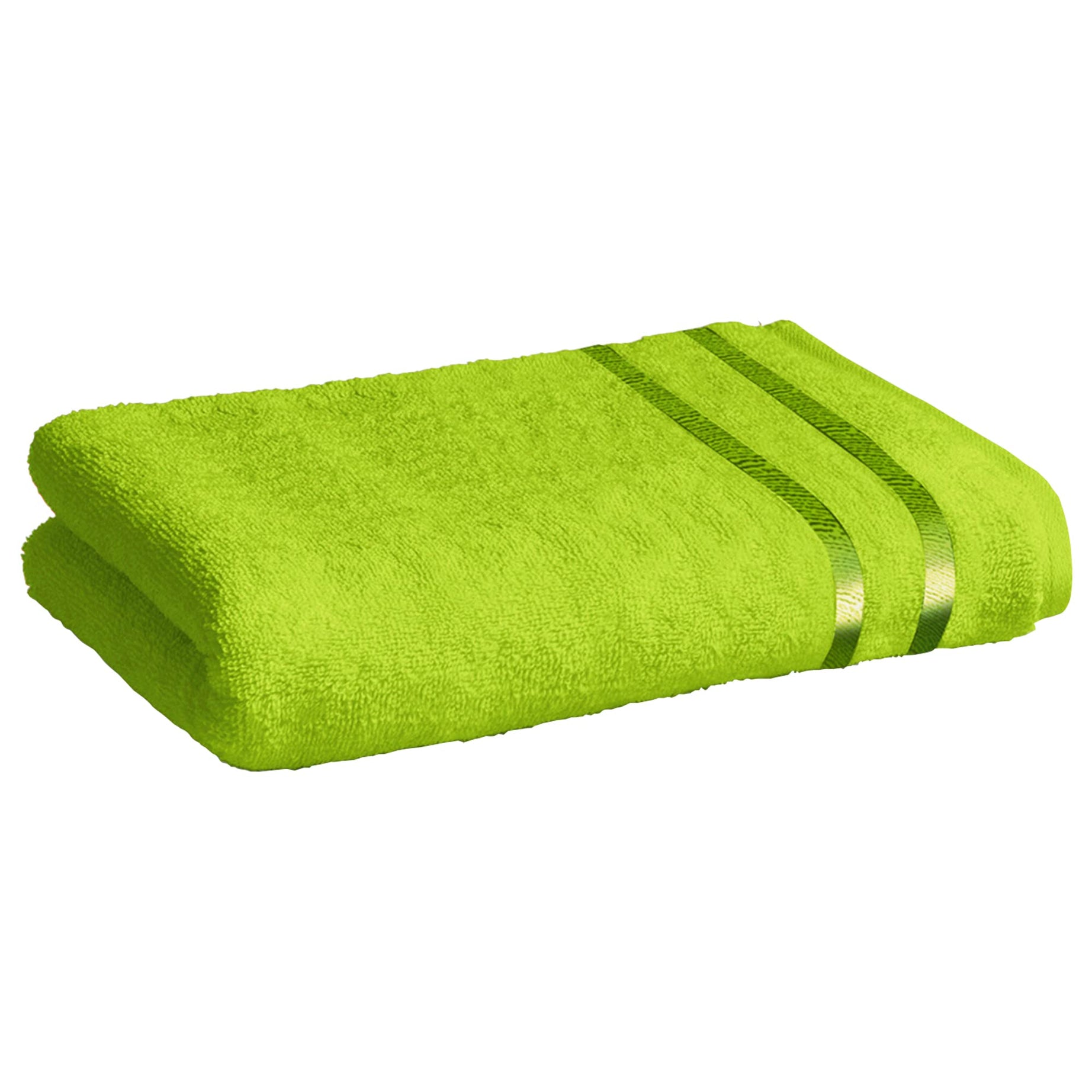 Story@Home 100% Cotton Bath Terry Towel for Women/Men, 450 GSM, (60 X 120 cms, Green)