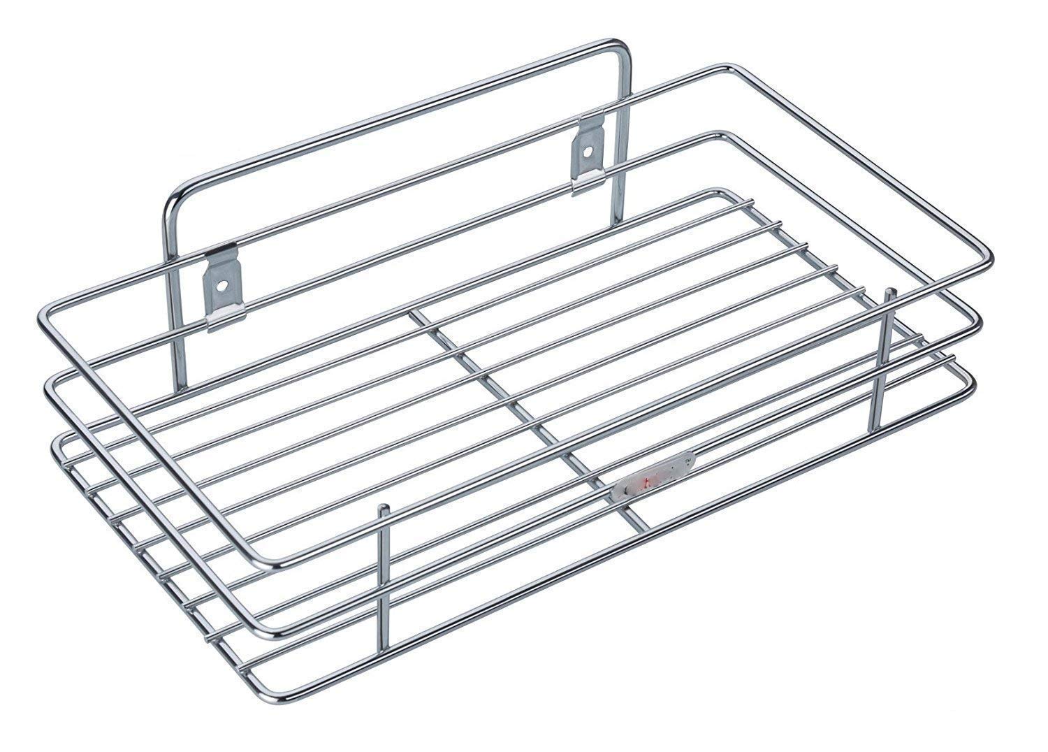 Shopme store Multipurpose Storage Rack,Kitchen Rack Steel Wall Mounted,Bathroom Shelves and Racks Steel,Shelf for Kitchen Storage Steel