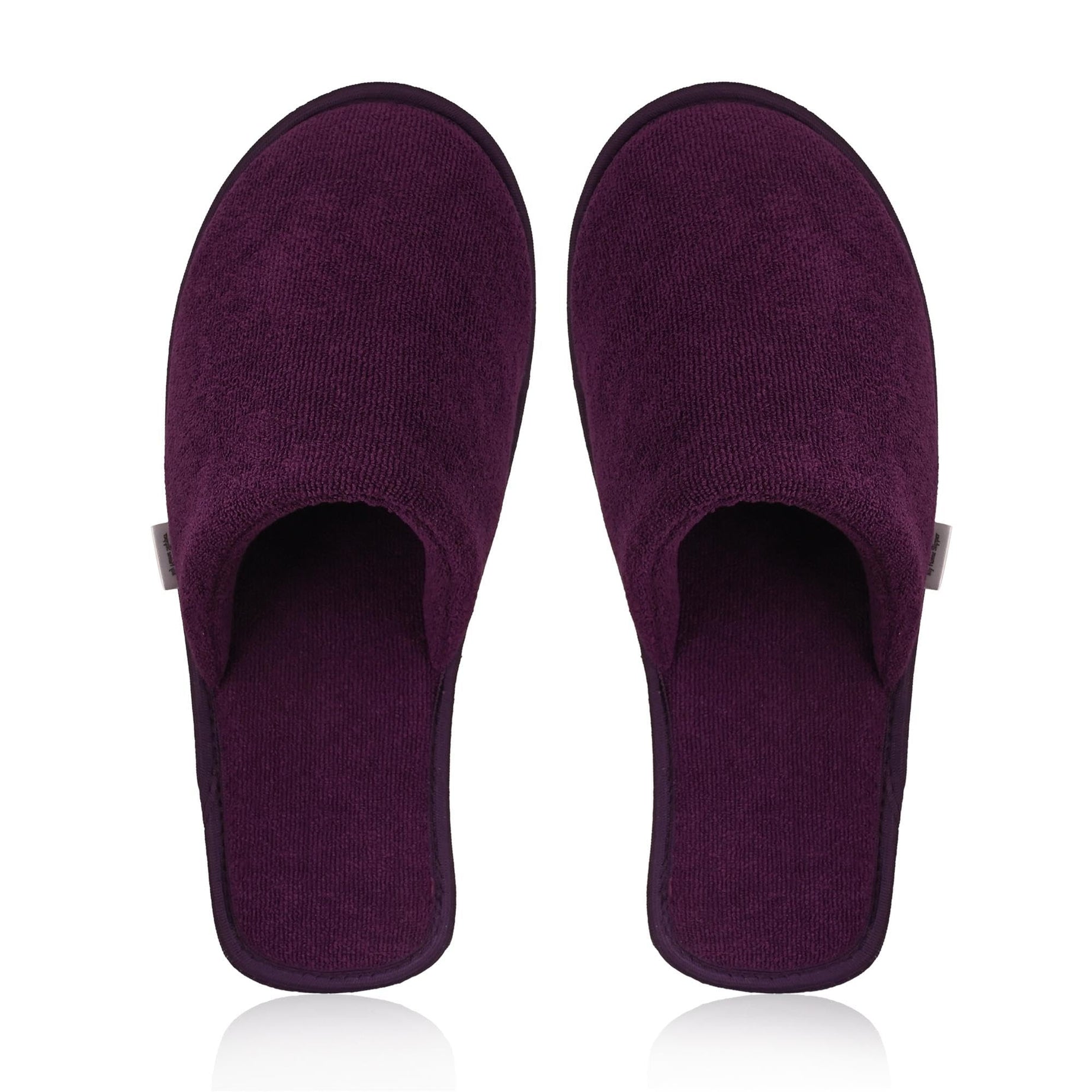 MIFUZI Women's House Soft Slippers Closed Toe comfortable Sole Bedroom Indoor Carpet Home Winter Trendy Cloth Slipper (Magenta, numeric_5)