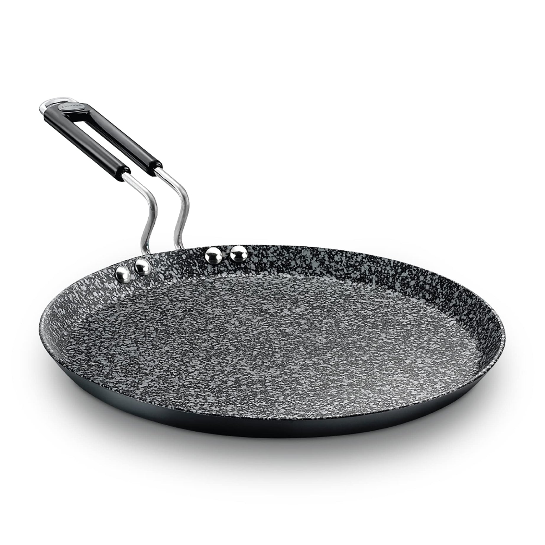 Prestige Durastone Hard Anodised Non-Stick Omni tawa(29 cm)|6 Layers Extra Durable Stone Coating|Stainless Steel Cool Touch Handles|Induction & Gas Compatible|2 Years Warranty