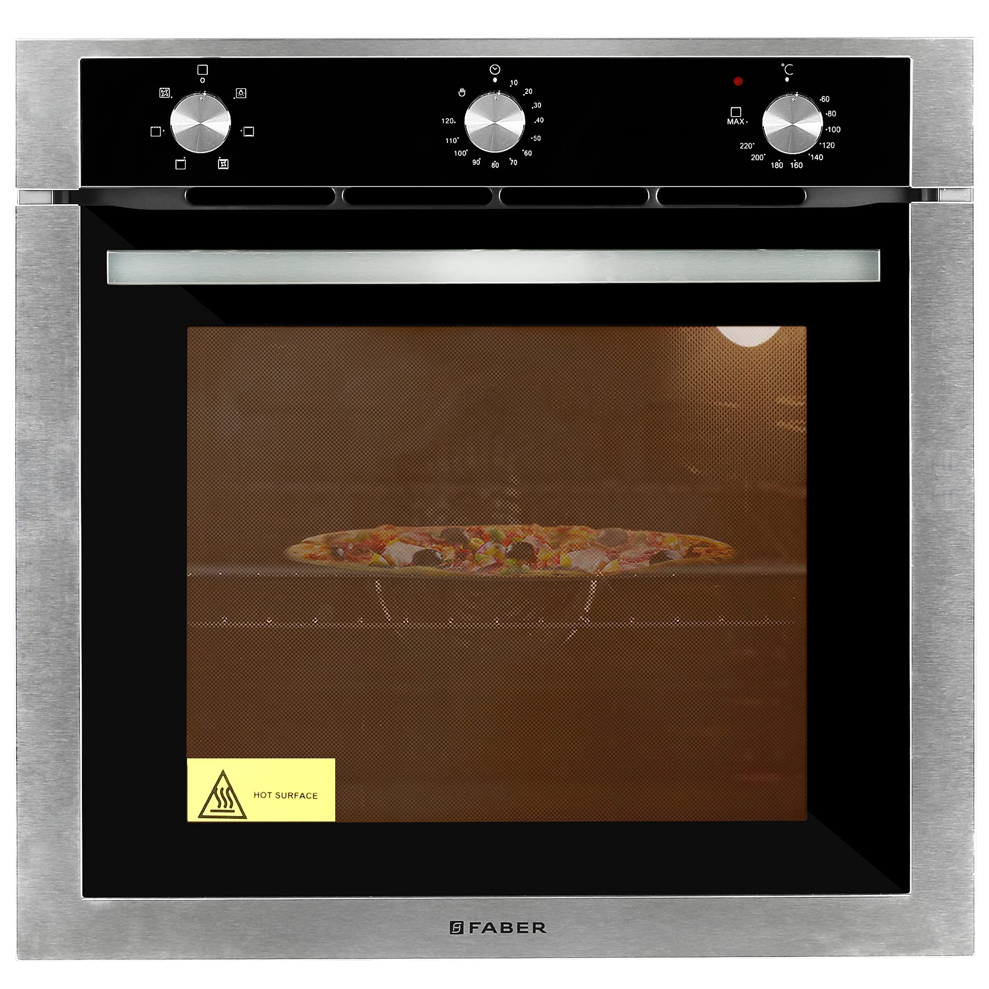 Faber 80 L Convection Microwave Oven (FBIO 80L 6F, Black)