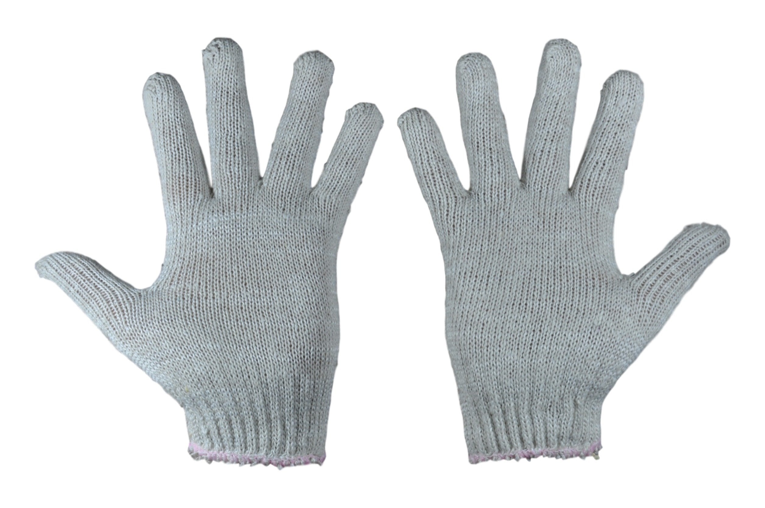 TheCoolio Cotton Knitted Hand Gloves Plain - Pack of 8