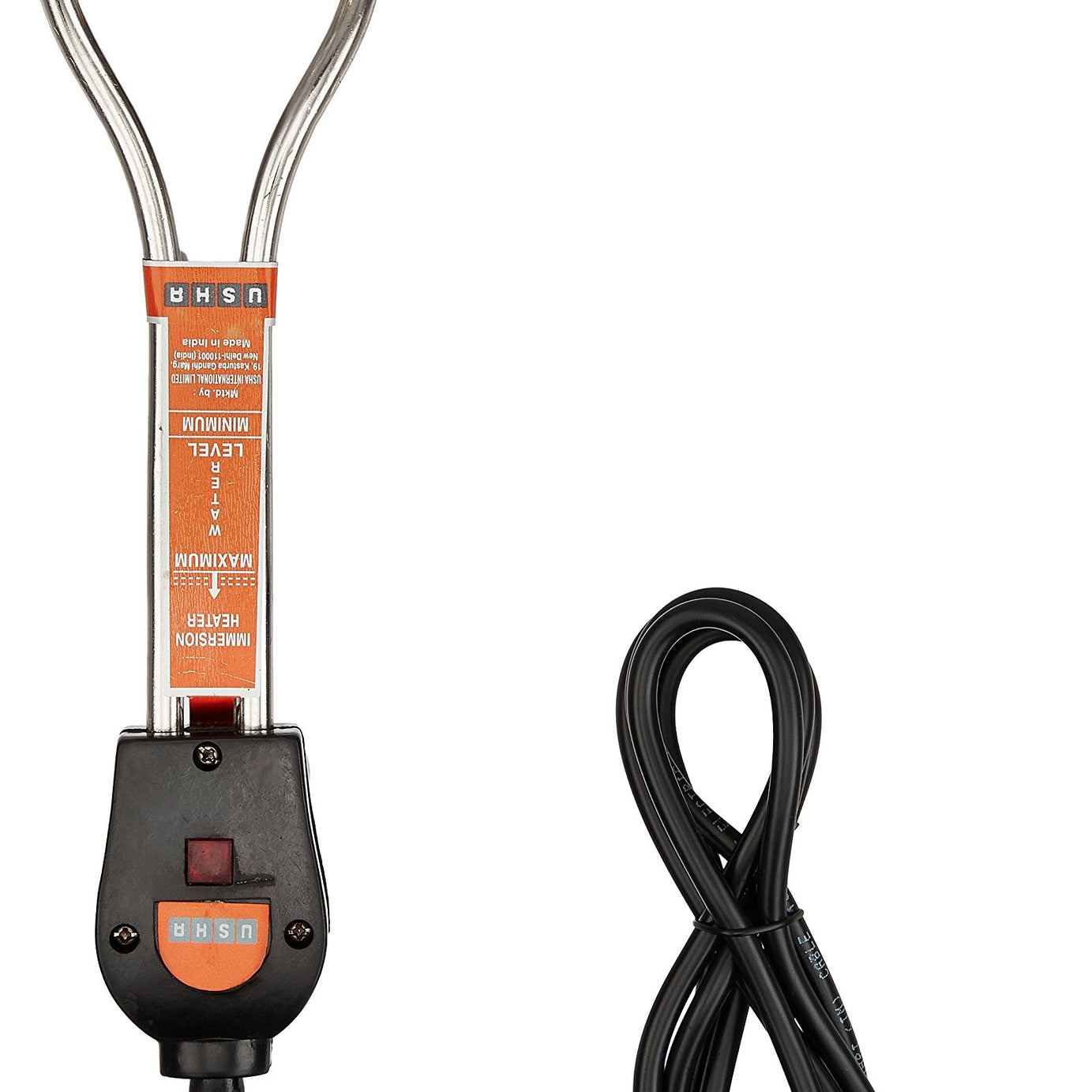 Usha IH2415 1500 Watts Immersion Heater (Silver), Copper