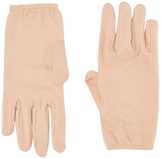 Kuber Industries Cotton 2 Piece Hand Gloves Set - Cream, Standard