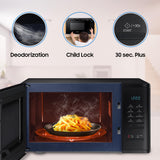 Samsung 23 L Solo Microwave Oven (MS23A3513AK/TL, Black, Gift for Every Occasion)