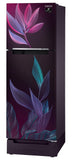 Samsung 236L 2 Star Inverter Frost-Free Double Door Refrigerator (RT28C31429R/HL,Paradise Bloom Purple) Base Stand Drawer 2023 Model