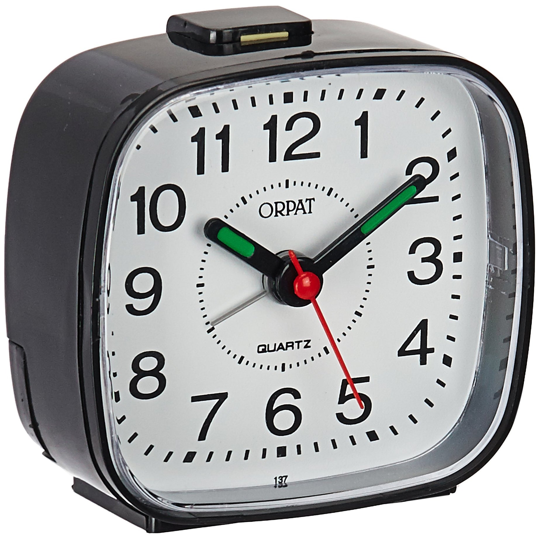 Orpat Beep Alarm Clock (Black, TBB-137)