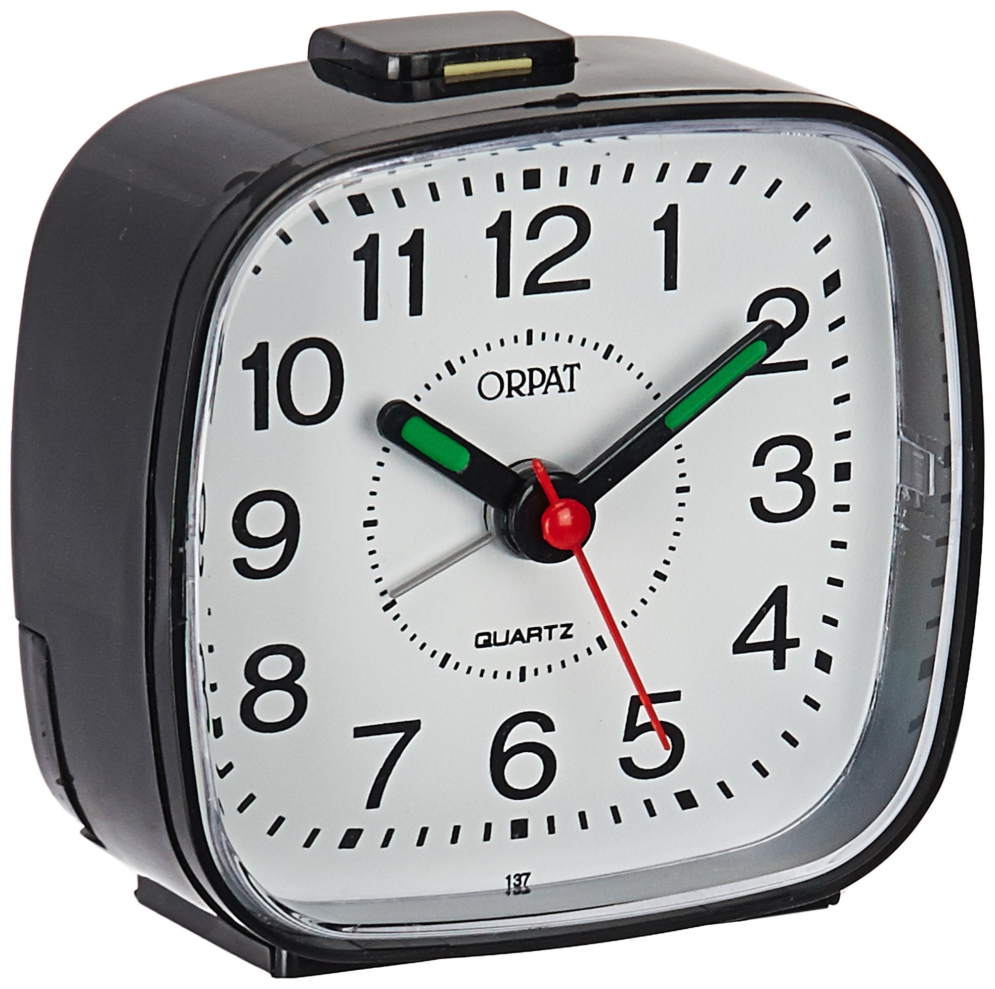 Orpat Beep Alarm Clock (Black, TBB-137)