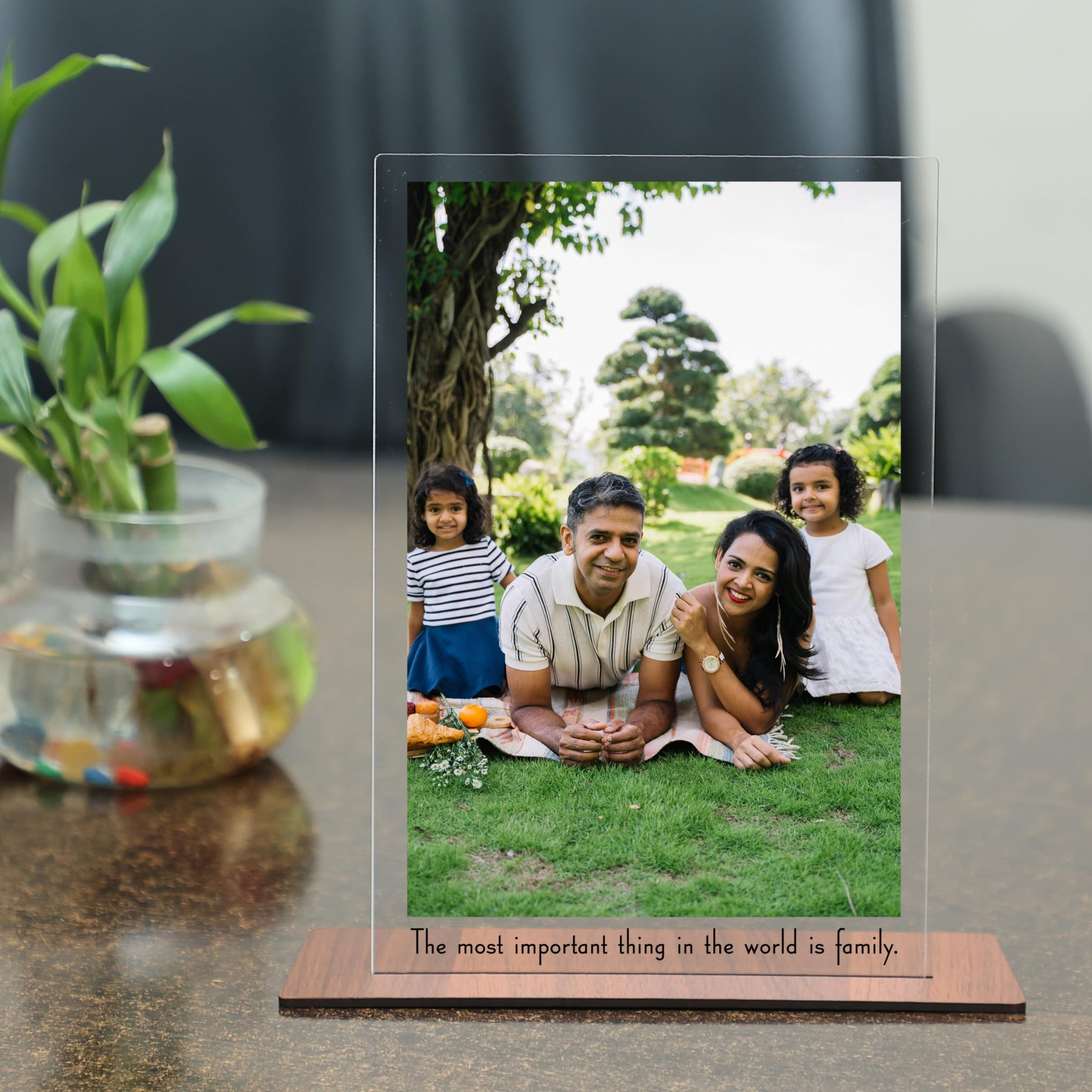 MITZVAH 6X9 Custom Text and Customised Photo Frame Personalized with Stand|Table Top Photo Frames|Photo Frame Anniversary Gift Birthday|Photo Frame Customized|Acrylic Photo Print Personalized (Style3)