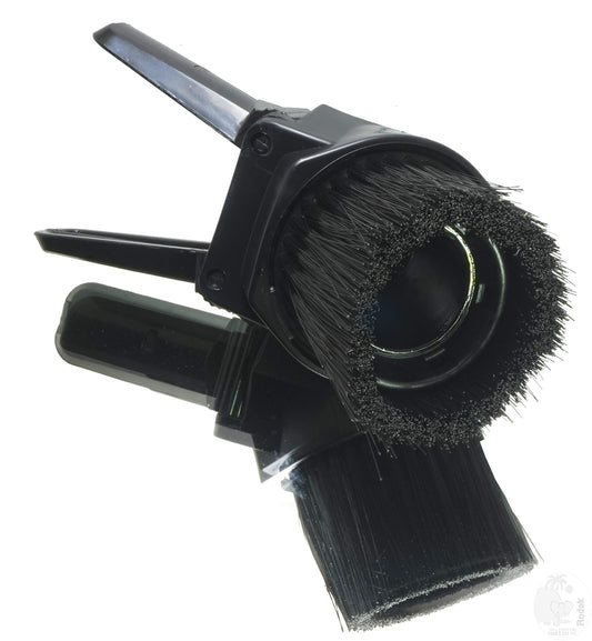 Rodak, Multipurpose Black Vacuum Cleaner Brush, 32 mm, Imported