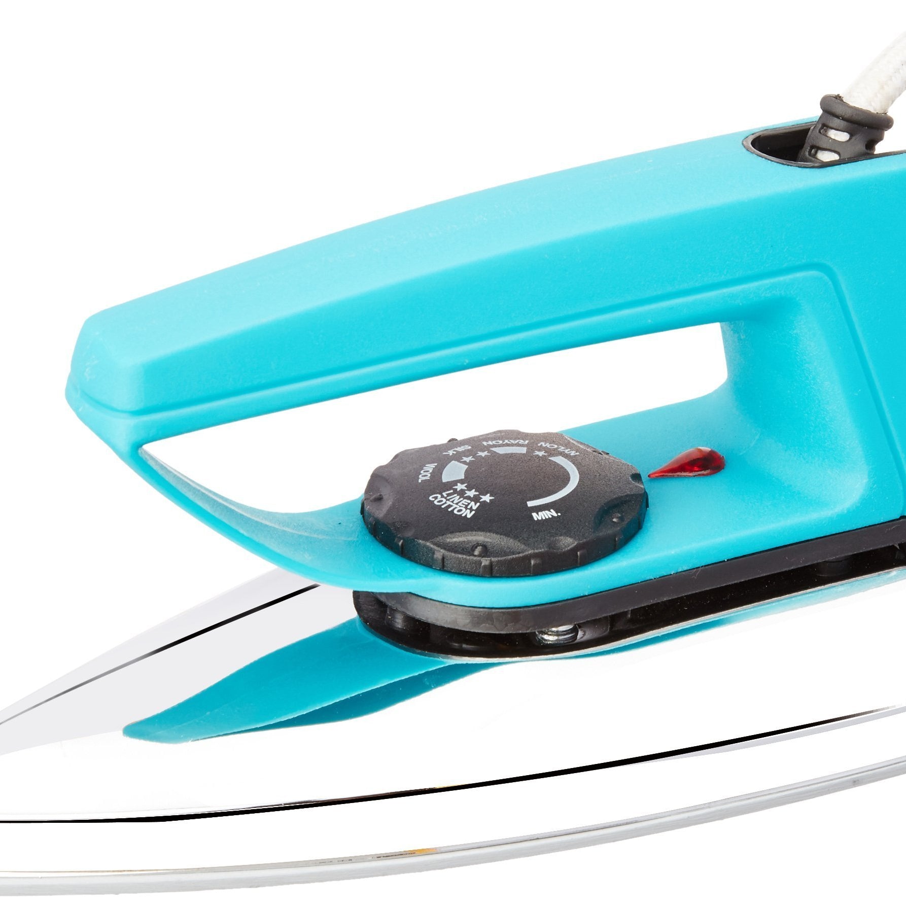 Crompton Greaves RD 750-Watt Dry Iron with Double Layer Non-stick Coating (Blue)