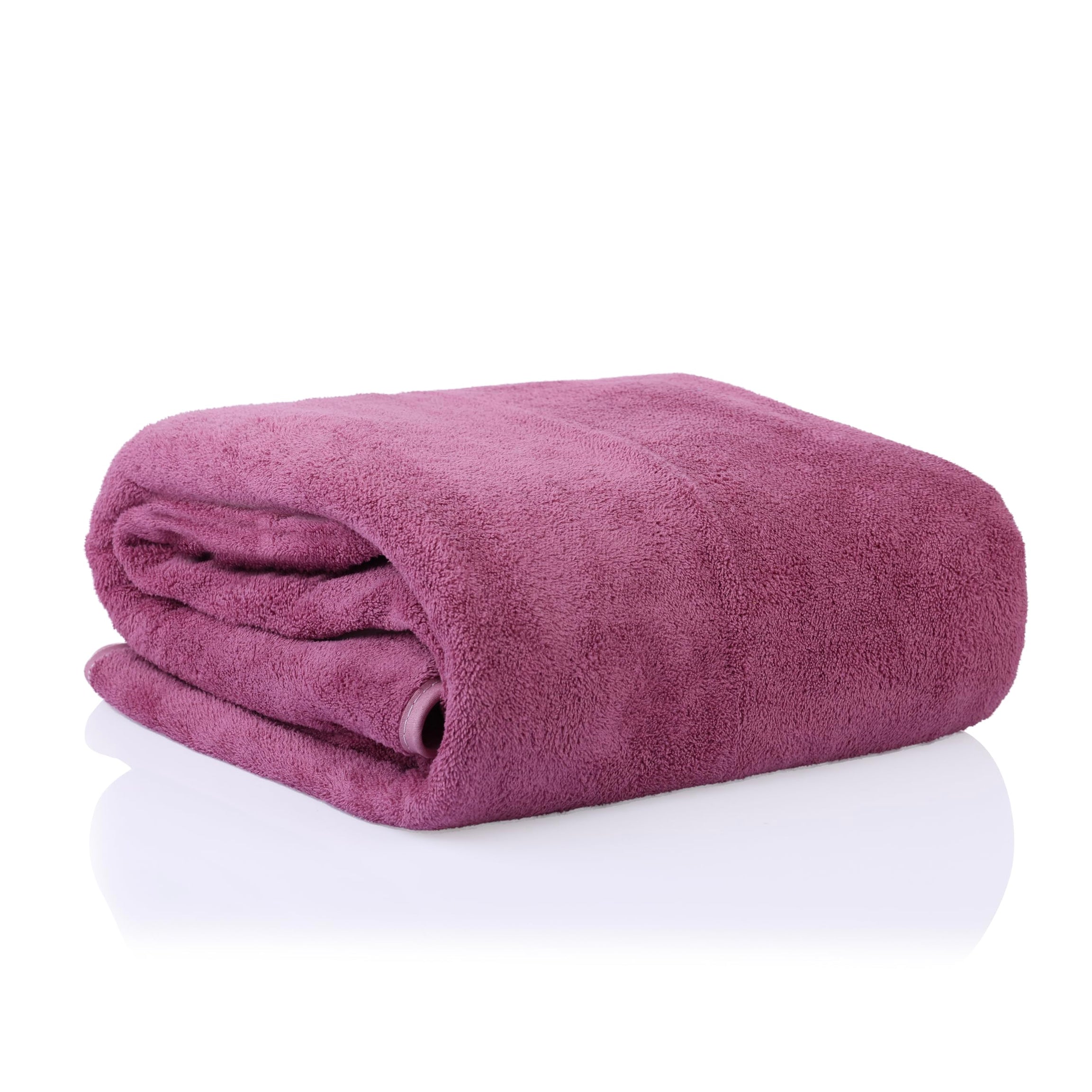 Sellsworld Microfiber Bath Towels | (70x140) Extra Soft Plush & Quick Dry High Absorbency with Large Size Towels for Bathing(Pack of 1) (Wine)