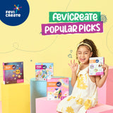 Fevicreate Bird House Art & Craft Kit | Craft, Paint and Hang a working Bird house in your garden | Boost child's creativity | Screen-Free Engagement | By Fevicol | Best Gift for Kids Age 5+ years