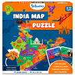 Skillmatics India Map Puzzle - 70 Pieces, Educational Toy For Learning 300+ Facts About India, Gifts For Ages 6 To 12, Kid