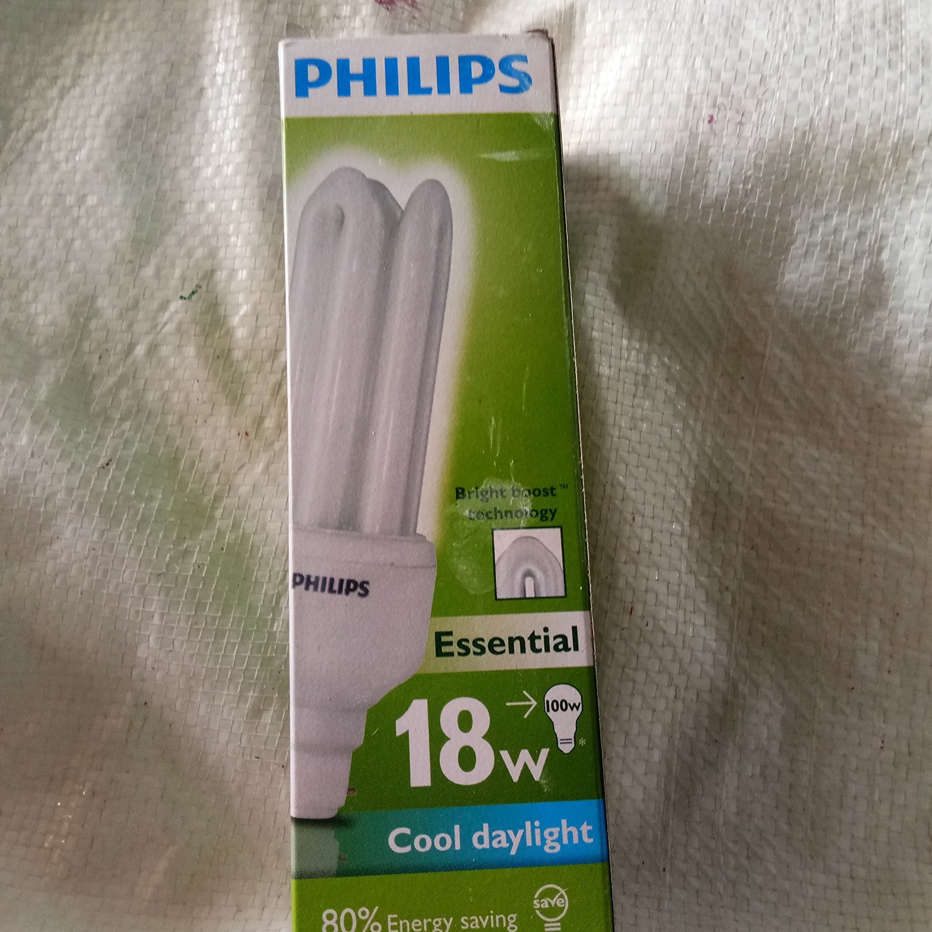 PHILIPS 18W B22 CFL Light, (HPF Slim NG 1 CDL)