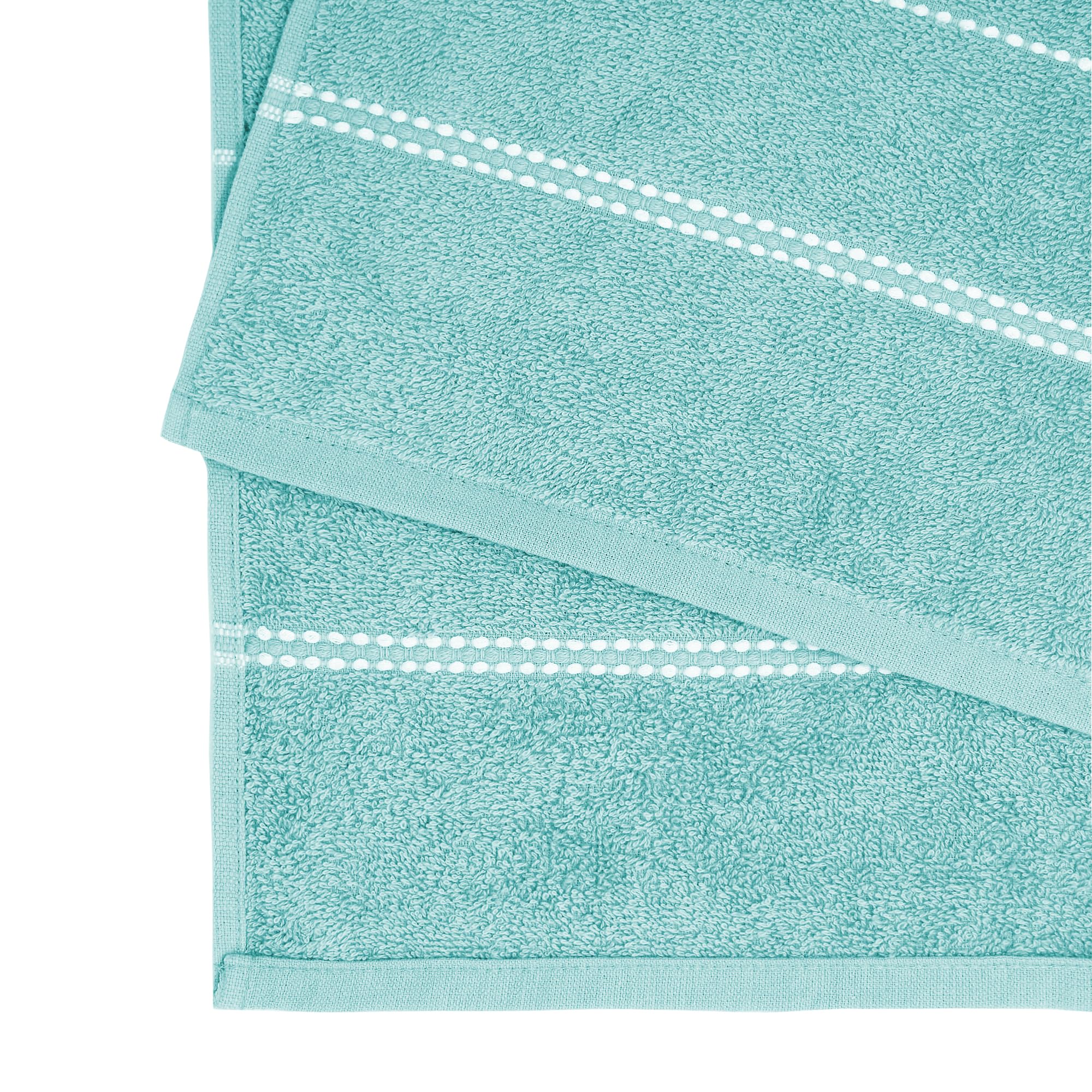 Trident Cotton Bath Towel Sanitized Finish, Quick Dry, Travel Friendly Bath Towel,Size- 150x75 cm, Color - Winter teal