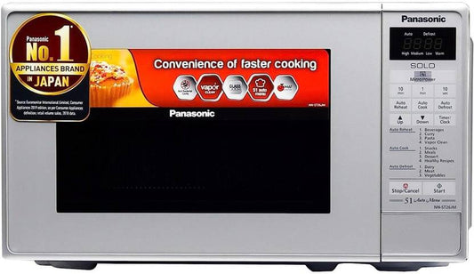 Panasonic 20 L Solo Microwave Oven  (NN-ST26JMFDG, Silver)